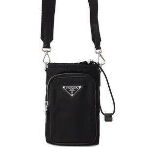 Prada ReNylon Crossbody Bag Black